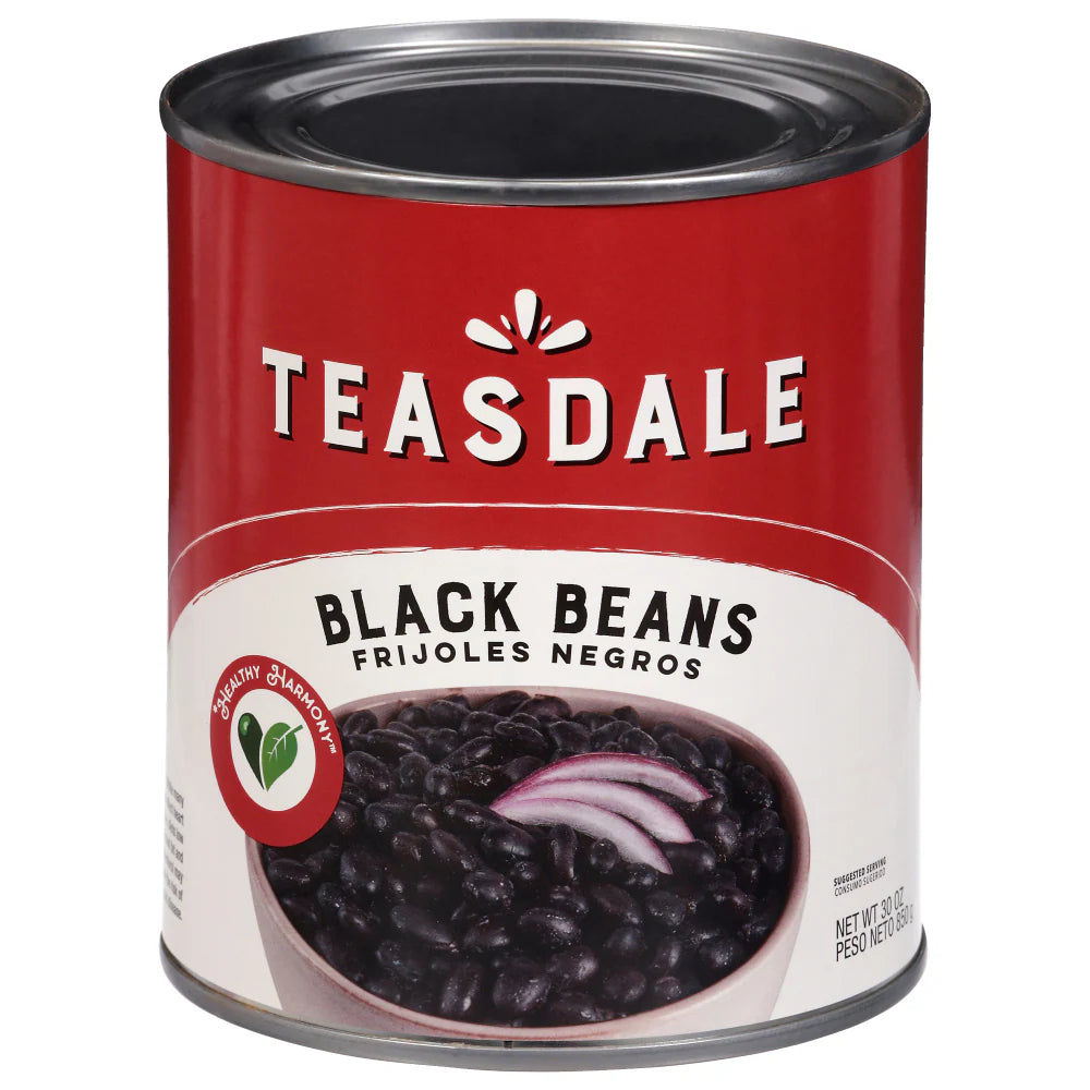 TEASDALE BLACK BEANS 12/30