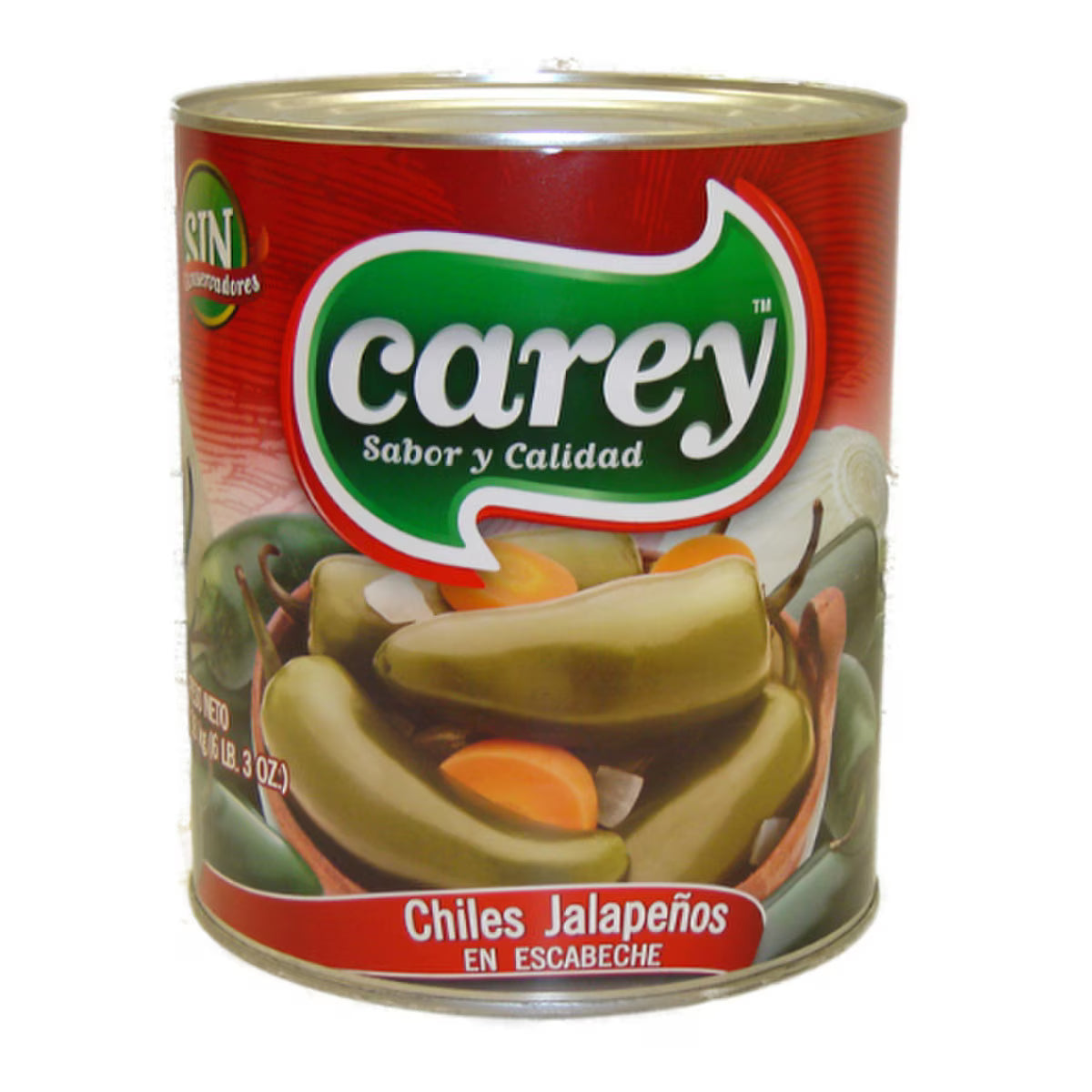 CAREY WHOLE JALAPENO 6/10