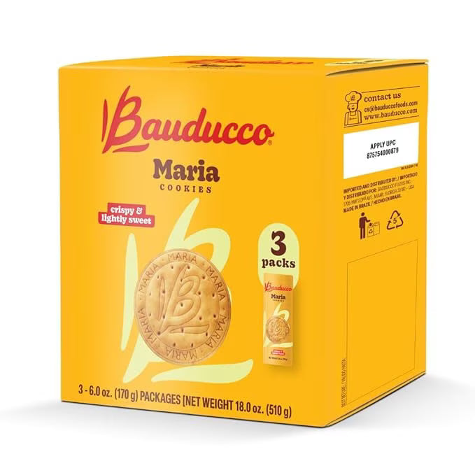 BAUDUCCO MARIA COOKIES 3PK 12/18.0 OZ
