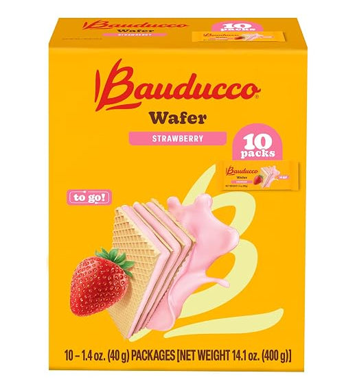 BAUDUCCO (NEW) WAFER STRAW 6/14.1 OZ