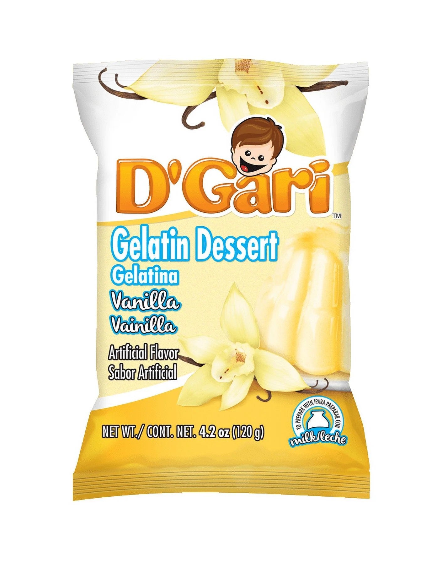 D'GARI GELATIN ORANGE 24/4.2 OZ