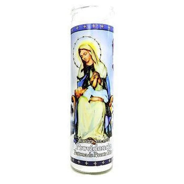 VELADORA CANDLE DIVINIV PROVIDENCIA WHT
