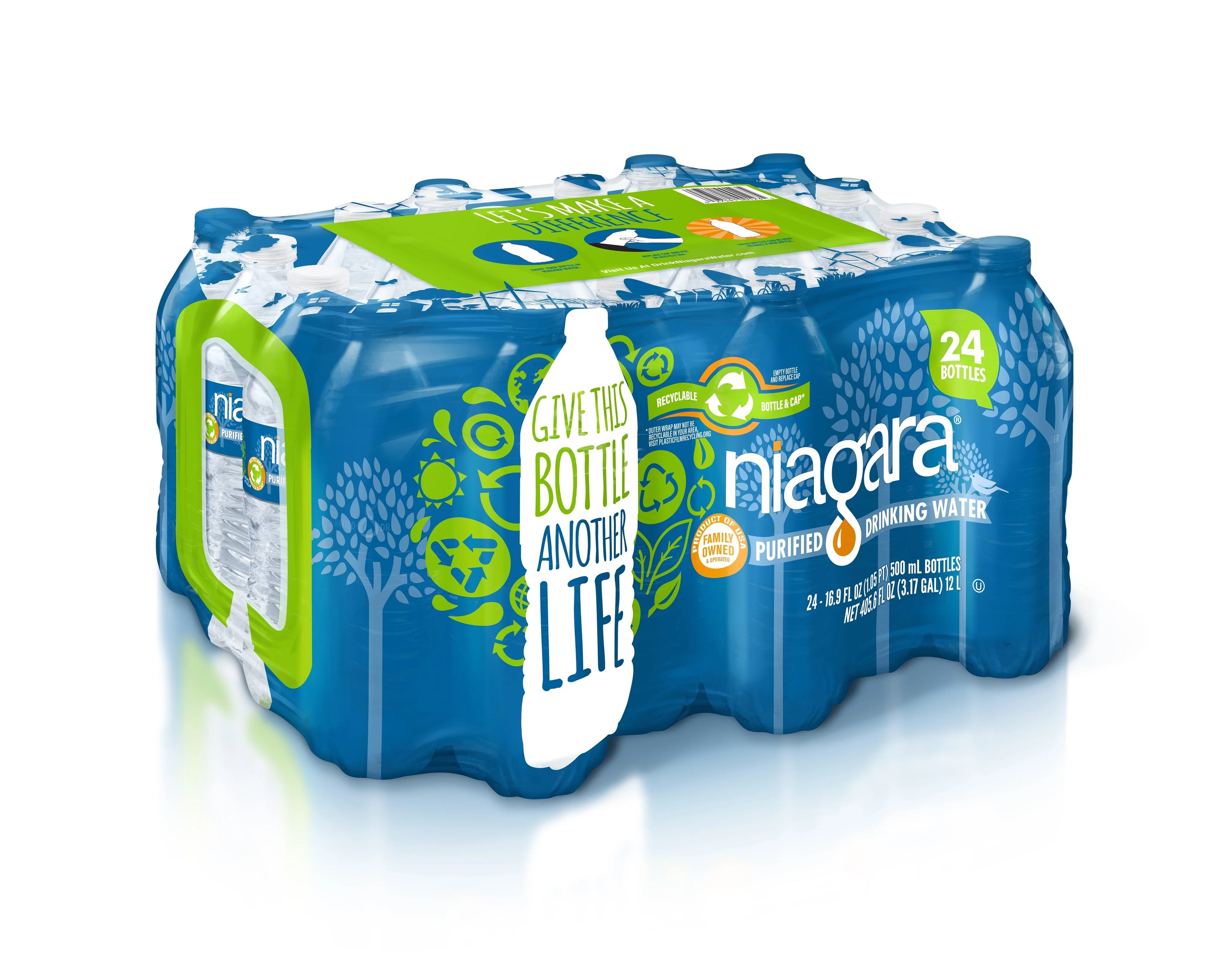 NIAGARA WATER NEW BOTTLE  6/1*