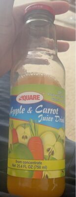 SQUARE APPLE & CARROT 8/25.4*