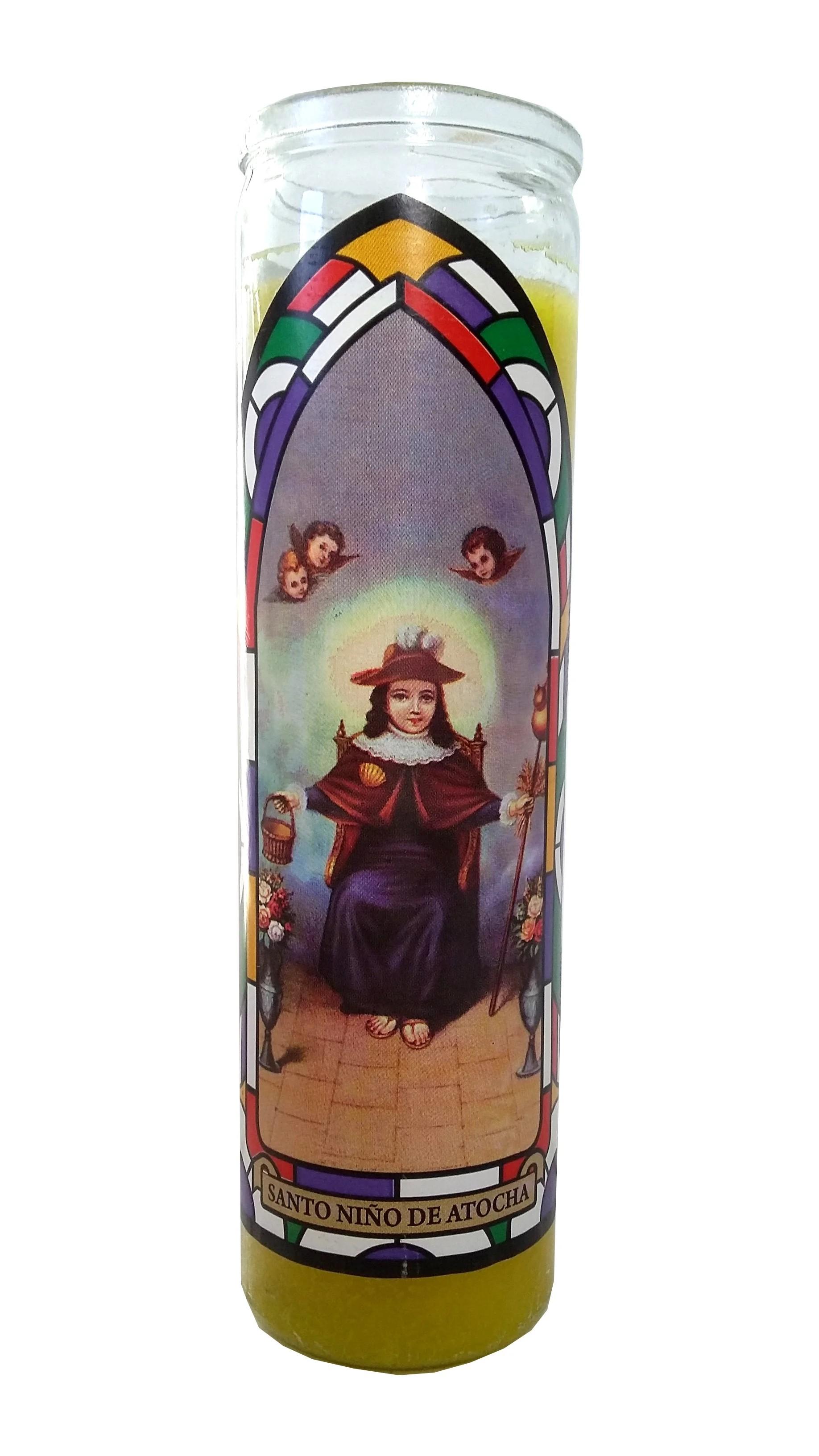 VELADORA CANDLE SANTO NINO DE ATOCHA