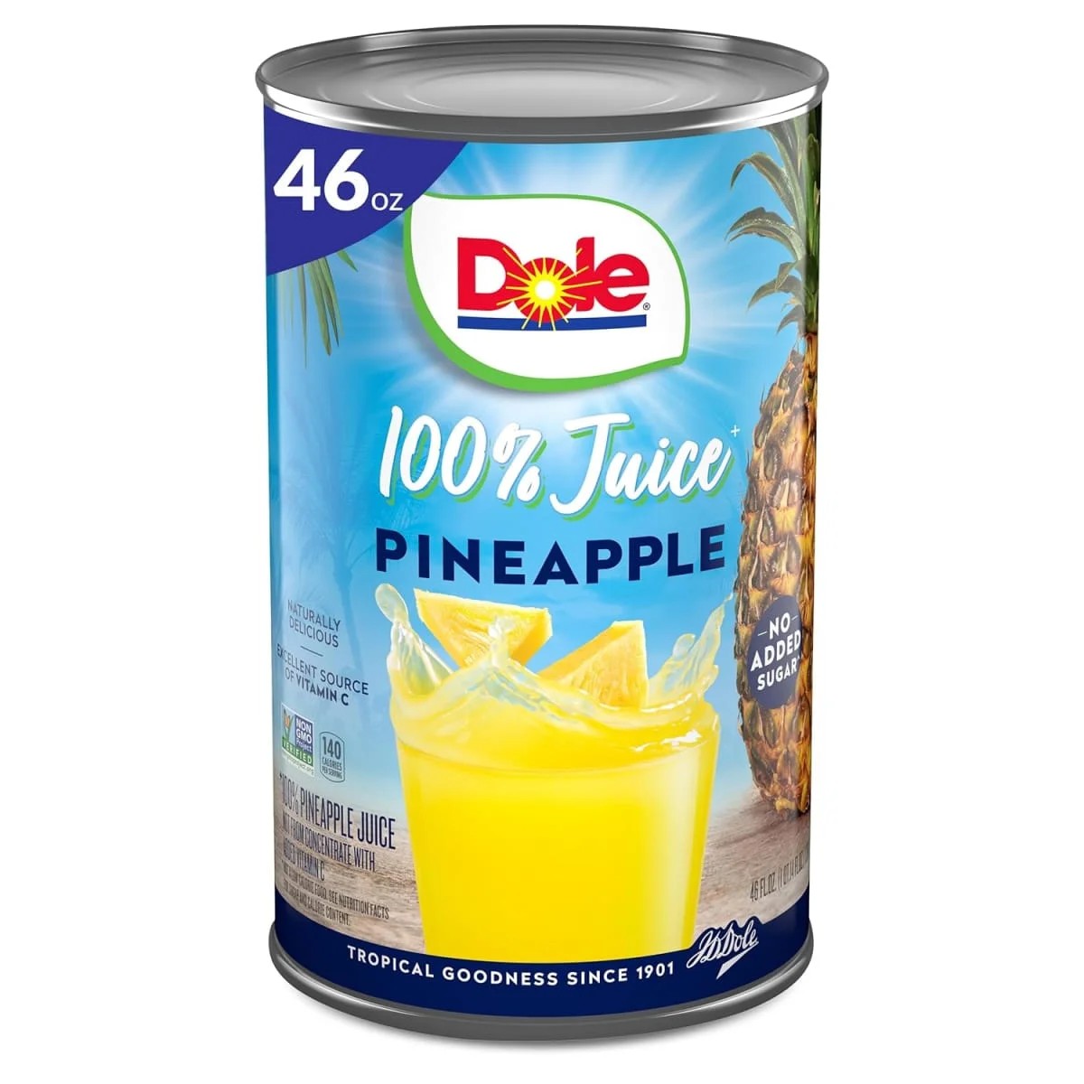 DOLE PINEAPPLE JUICE 12/46 OZ*