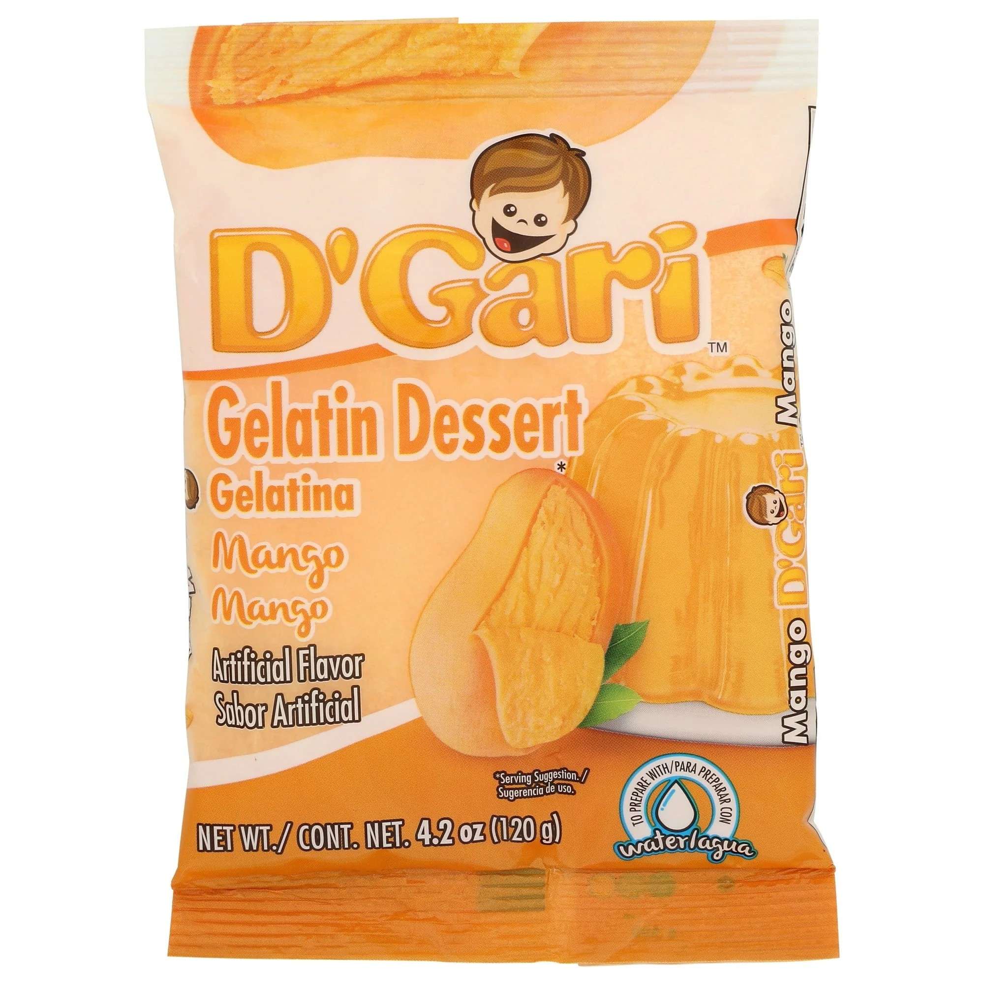 D'GARI GELATIN MANGO 24/4.2 OZ