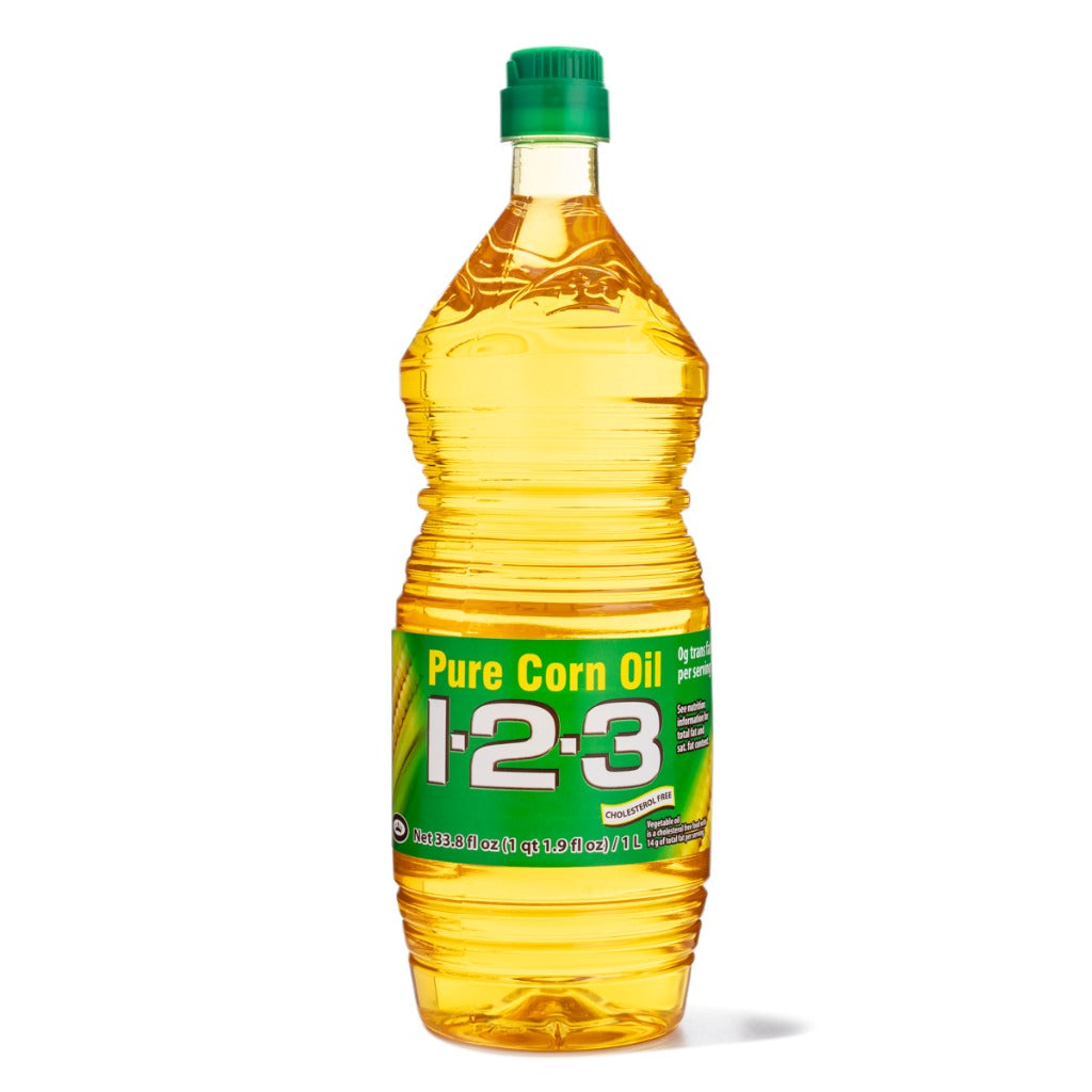 1-2-3 CORN OIL 12/33.8 OZ
