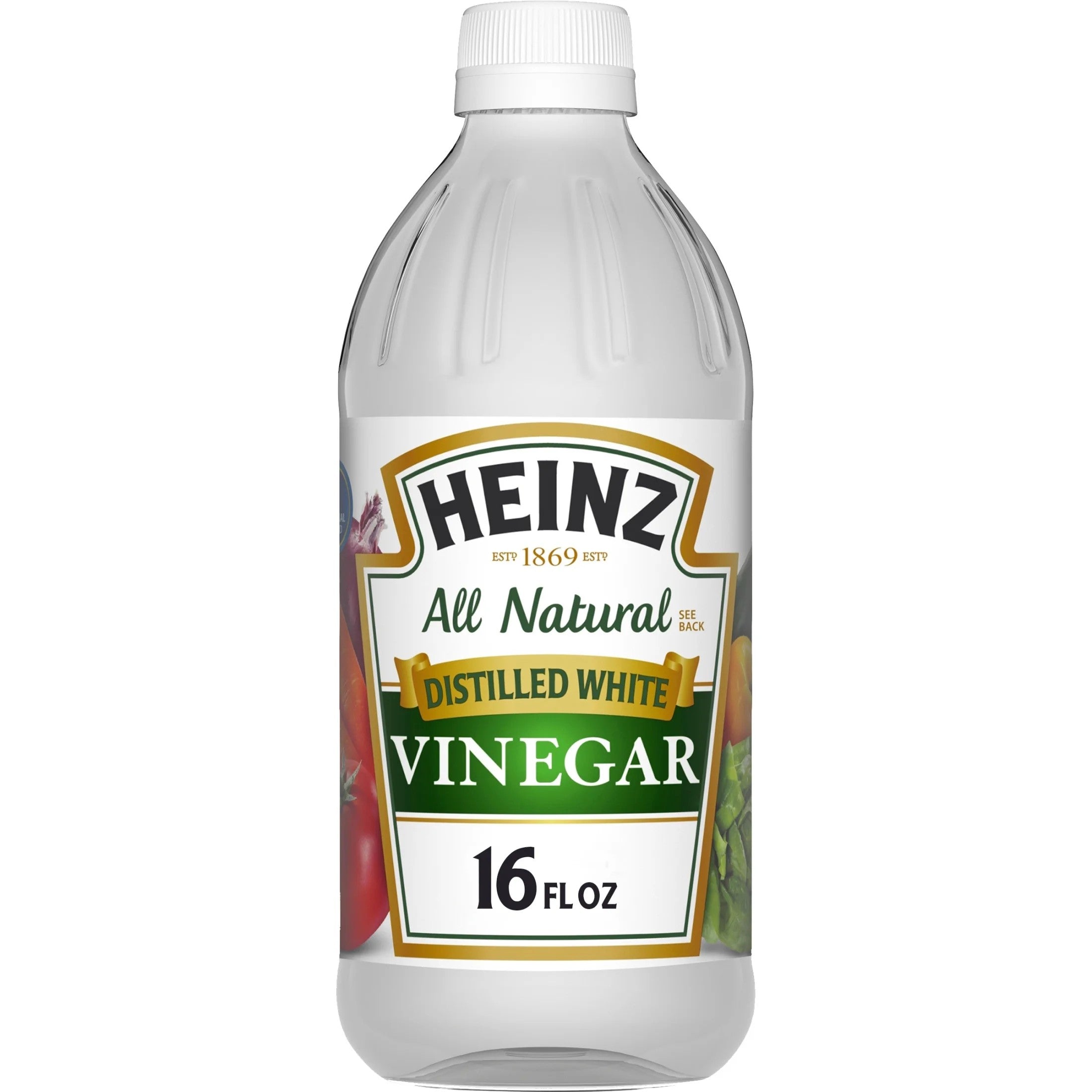 HEINZ WHITE VINEGAR 12/16 OZ*