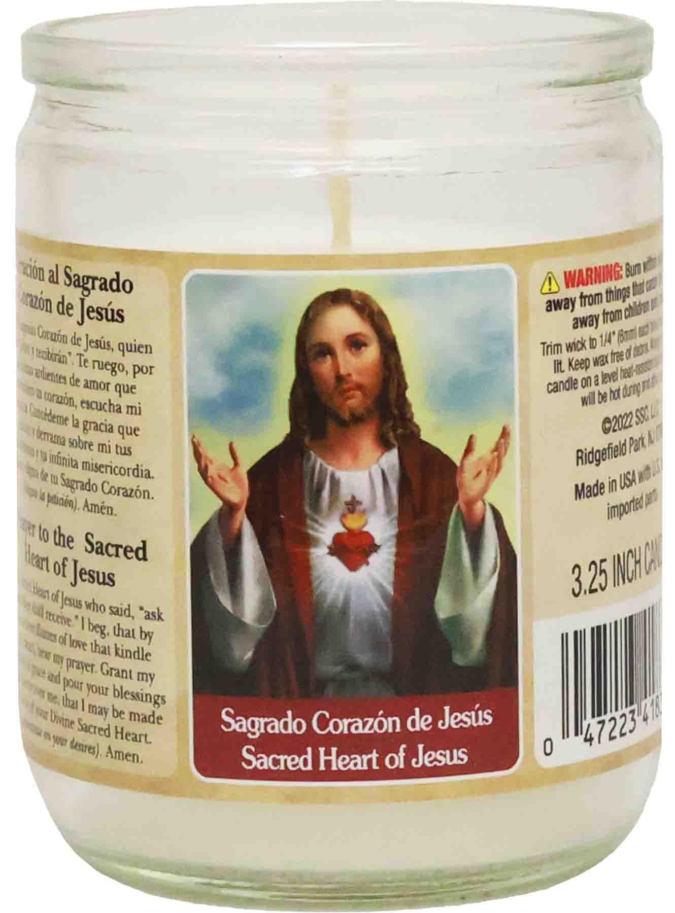 VELADORA CANDLE SOLID RED