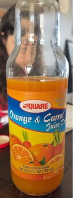 SQUARE ORANGE & CARROT 8/25.4*