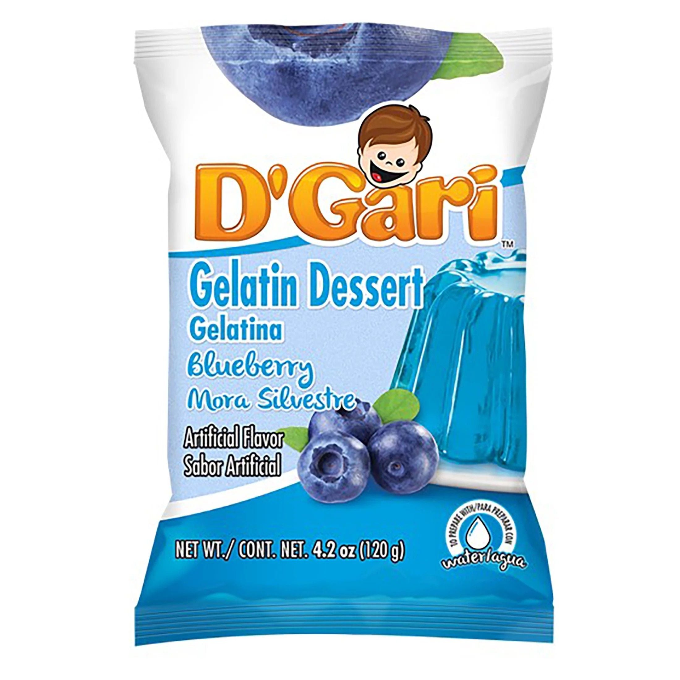 D'GARI GELATIN UVA 24/4.2 OZ
