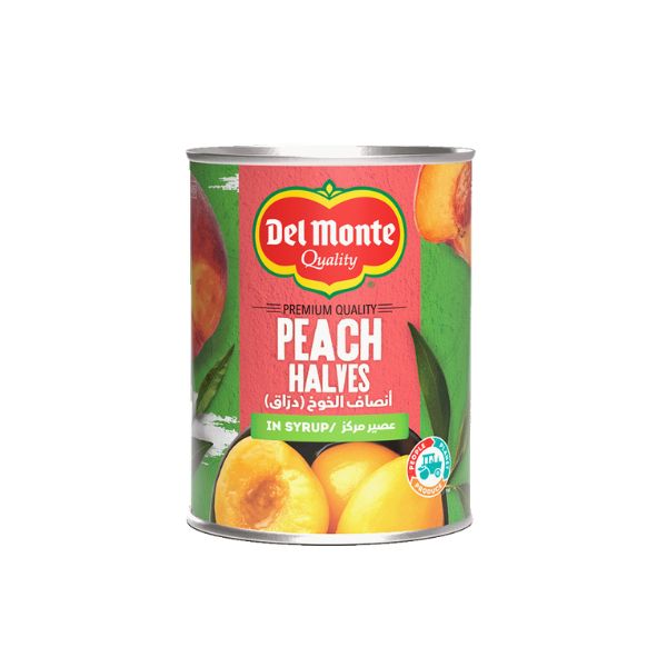 DEL MONTE PEACH HAL VEST 12/15 OZ