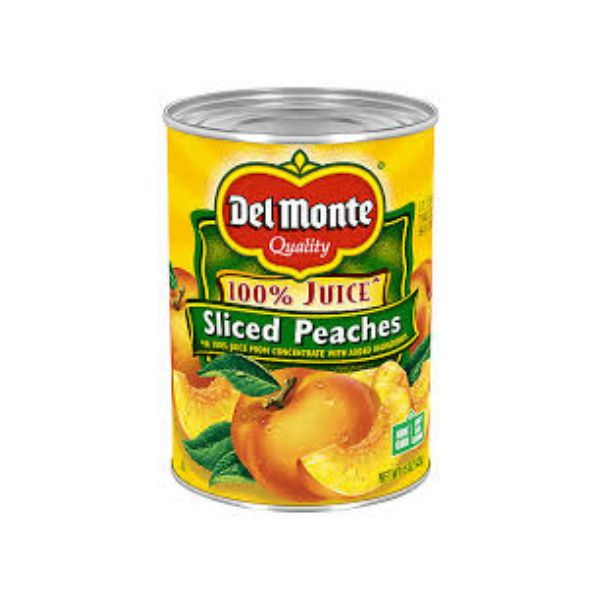 DEL MONTE SLICED PEACHES 12/15 OZ