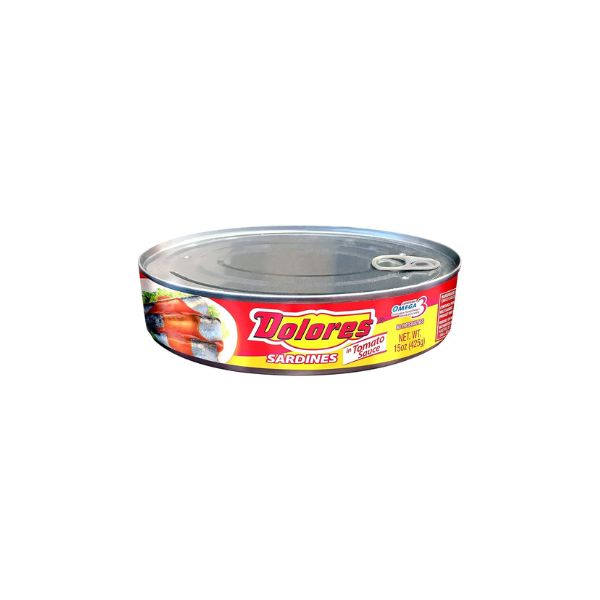 DOLORES SARDINES IN TOM 24/15 OZ