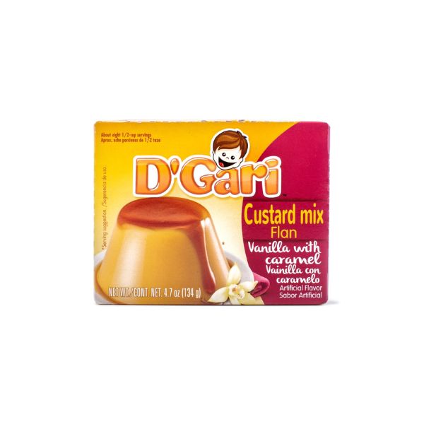 D'GARI FLAN CON CARAMEL 24/4.7 OZ