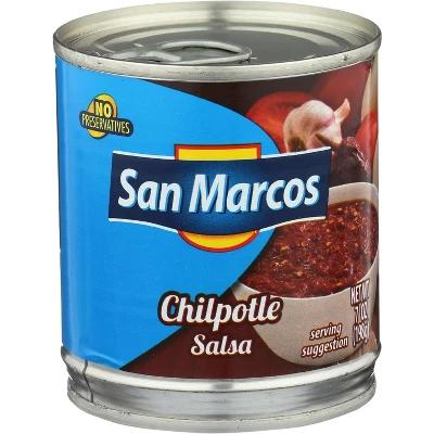 SAN MARCOS CHIPOTLE SAUCE 24/7 OZ