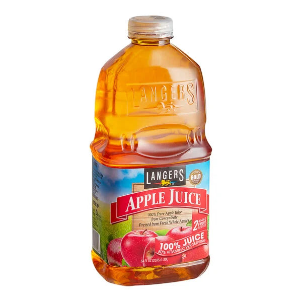 LANGERS APPLE JUICE 8/64*