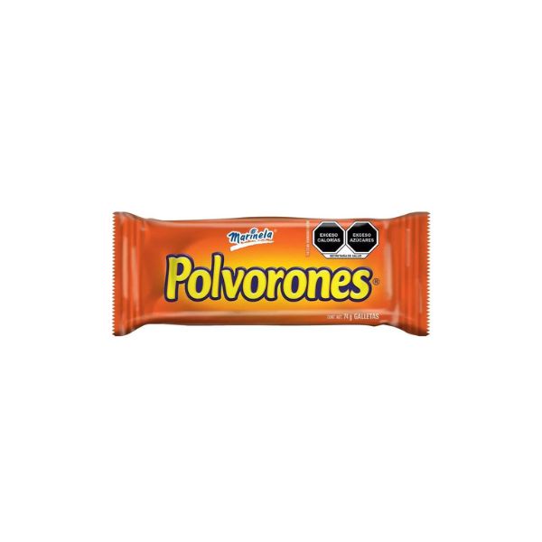 Marlboro Polvorones candy bar packaging on a white background