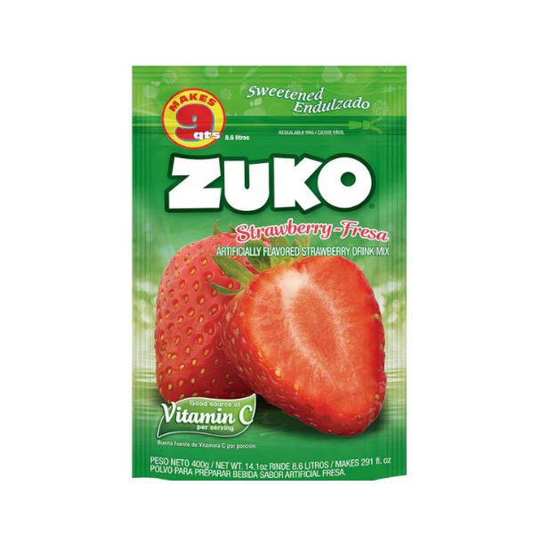 ZUKO POWDER STRAWBERRY 96/0.9