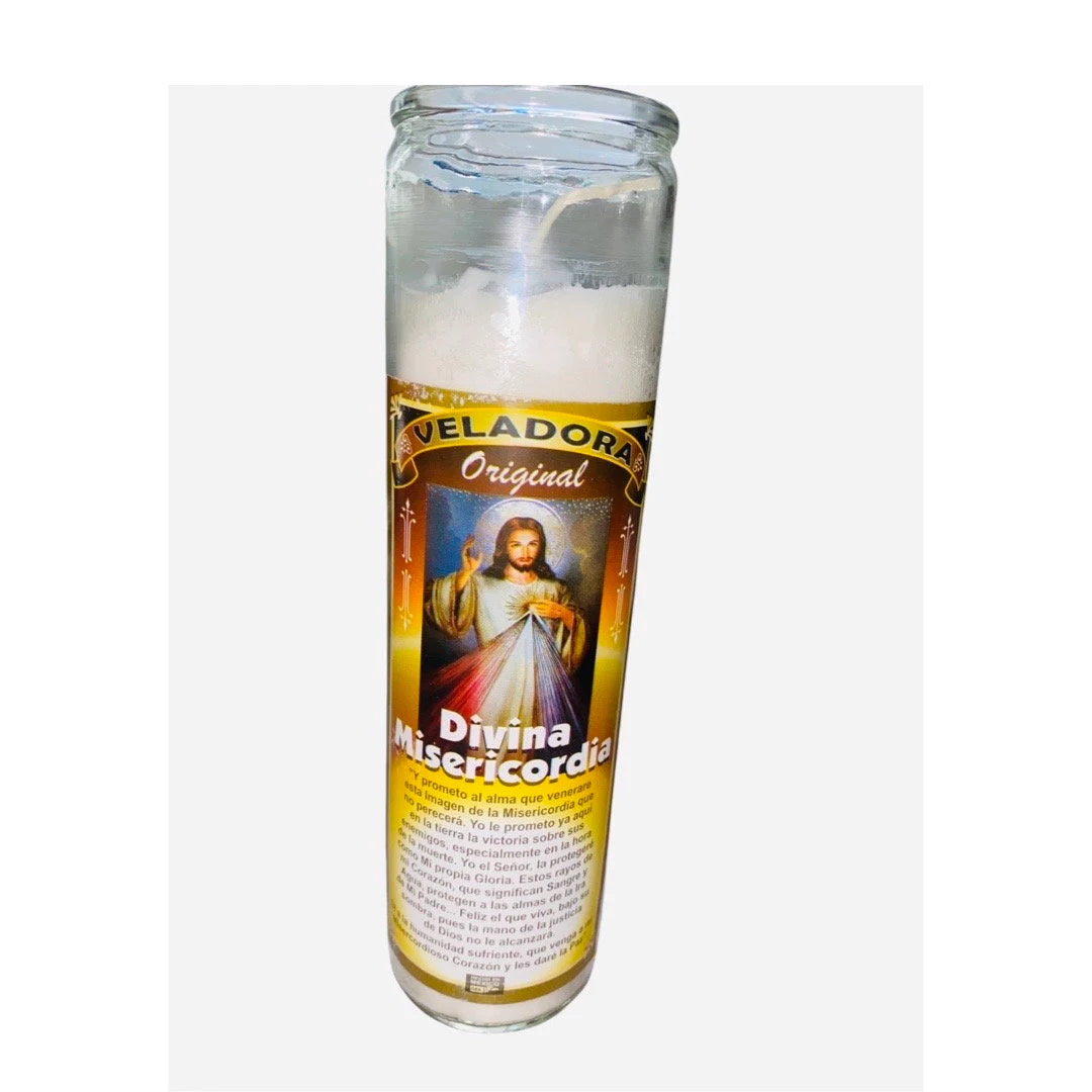 VELADORA CANDLE SR DE LA MISERICORDIA